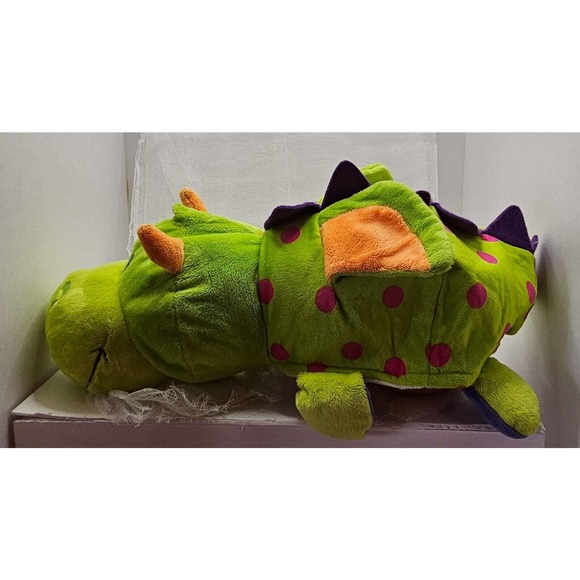Flip-a-zoo Flipazoo Imogen Dragon Persephone Unicorn Reversable Stuffed Animal - Picture 6 of 7